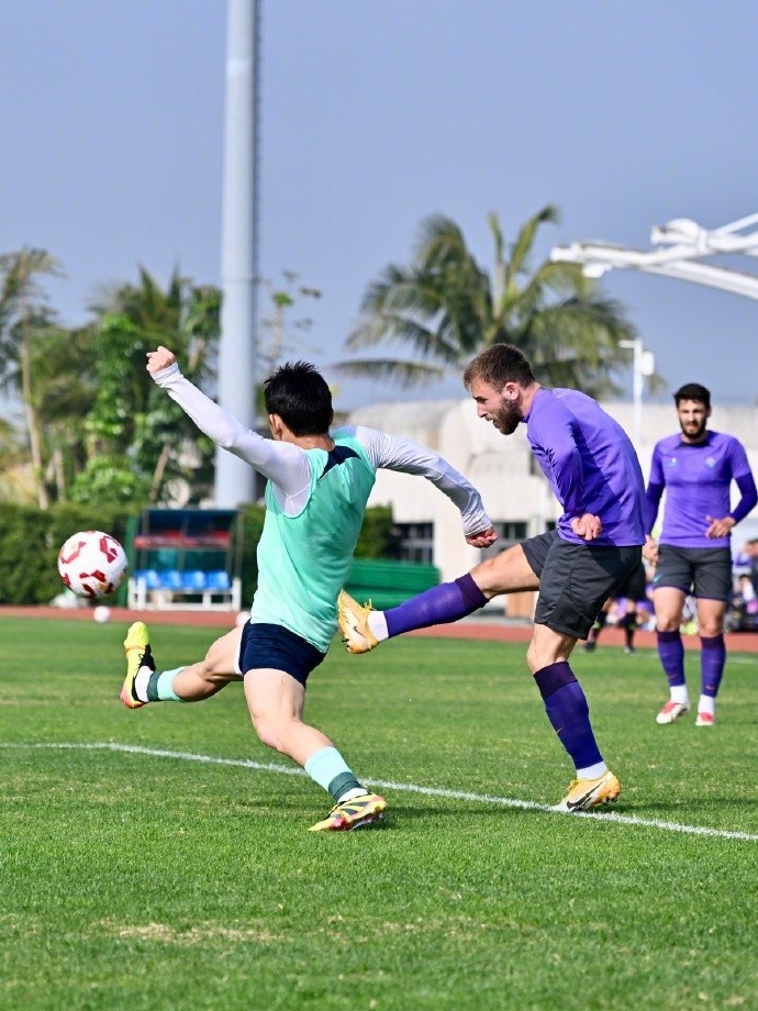 冬训热身赛：津门虎队2-1战胜浙江队