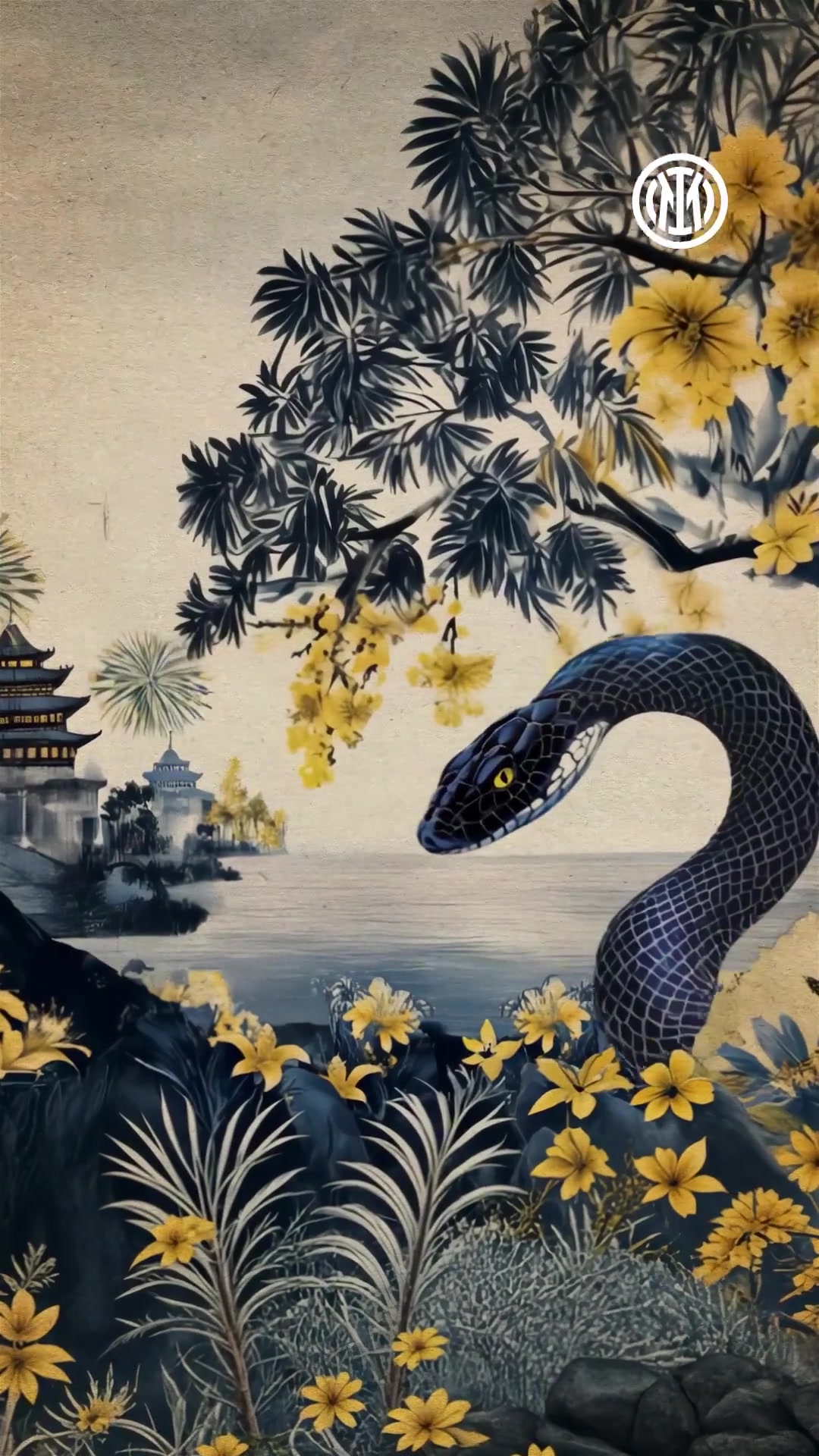 🖤💙 与时俱化，恒久如斯 🐍 祝内拉们蛇年大吉，巳巳如意