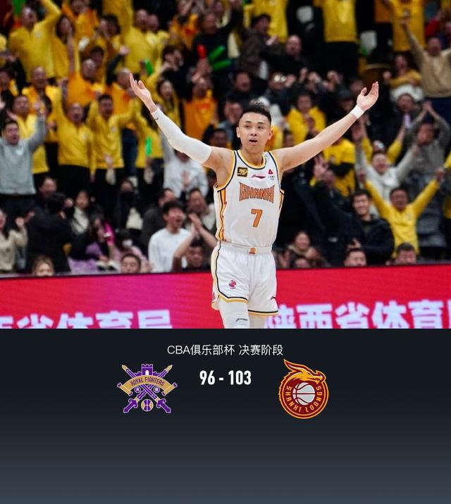 CBA俱樂部杯：山西103-96加時逆轉北控，古德溫31+11，原帥18分